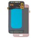 Pantalla LCD puede usarse con Samsung J250 Galaxy J2 (2018), J250 Galaxy J2 Pro (2018), rosado, sin marco, High Copy, (OLED)