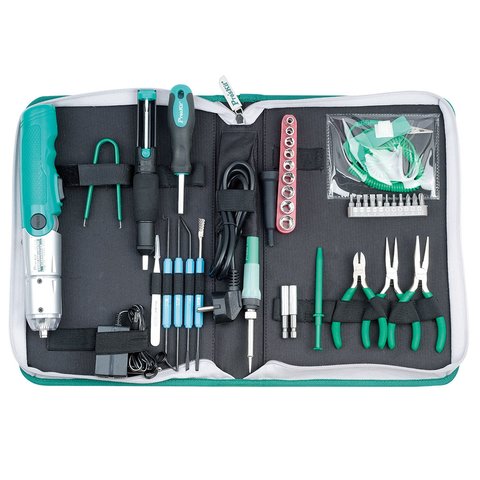 Juego de herramientas para servicio técnico de ordenadores fijos y portátiles  Pro'sKit PK 2096BM