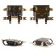 Conector de carga puede usarse con HTC myTouch 4G, T320e One V , T326e Desire SV, T328e Desire X, T328w Desire V, 5 pin, micro USB tipo-B