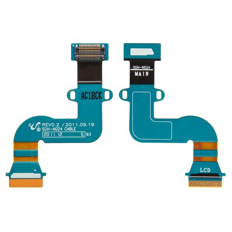 Cable flex puede usarse con Samsung P3100 Galaxy Tab2 , P3110 Galaxy Tab2 , de pantalla, con componentes