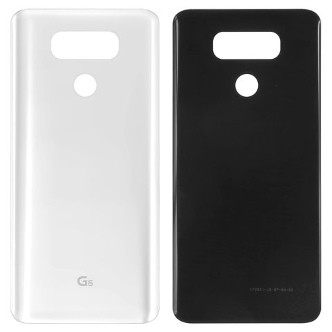 Panel trasero de carcasa puede usarse con LG G6 H870, G6 H870K, blanco