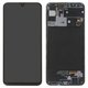 Pantalla LCD puede usarse con Samsung A307 Galaxy A30s, negro, con marco, Original, empaque industrial, #GH82-21190A/GH82-21329A/GH82-21385A/GH82-21189A