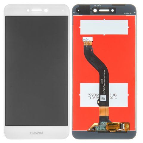 Pantalla LCD puede usarse con Huawei GR3 2017 , Honor 8 Lite, Nova Lite 2016 , P8 Lite 2017 , P9 Lite 2017 , blanco, clase B, sin marco, High Copy, PRA LA1, PRA LX2, PRA LX1, PRA LX3