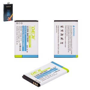 Batería Deji BL 4C puede usarse con Nokia 6300, X2 00, Li ion, 3.7 V, 950 mAh