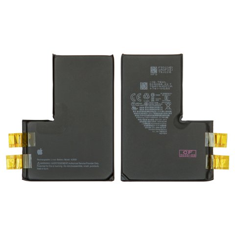 Batería puede usarse con iPhone 14 Pro Max, Li ion, 3.86 V, 4860 mAh, sin controlador, mayor capacidad, A2830
