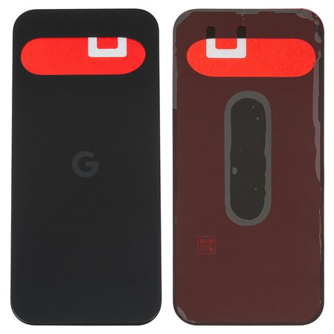 Panel trasero de carcasa puede usarse con Google Pixel 9, negra, obsidian