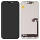 Pantalla LCD puede usarse con iPhone 16 Pro Max, negro, con marco, High Copy, sin error, (OLED) hard diagnosable, DD-OLED