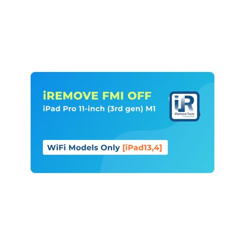 iRemove FMI OFF iPad Pro 11 inch 3rd Gen  M1 solamente modelos WiFi [iPad13,4]