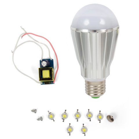 Комплект для збирання LED лампи SQ Q17 E27 7 Вт – теплий білий