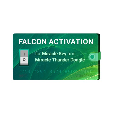 Активація Falcon для Miracle Key Miracle Thunder Dongle