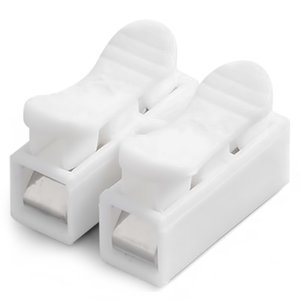 Прямой 2 контактный коннектор для соединения проводов 250 В 6 А