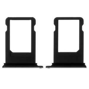 Держатель SIM карты для iPhone 8 Plus, черный