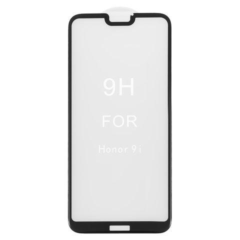 Защитное стекло All Spares для Huawei Honor 9i 2018 , 5D Full Glue, черный