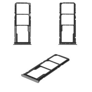 Держатель SIM карты для Xiaomi Redmi 10C, серый, graphite gray