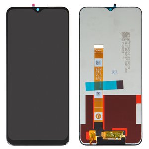 Дисплей для Realme 5, 5i, 5s, 6i; Samsung, чорний, без рамки, High Copy, RMX1911, RMX1919, RMX1927, FPC HTF065H019 A0