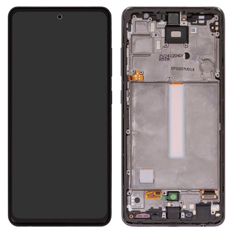Дисплей для Samsung A528 Galaxy A52s 5G, черный, с рамкой, Original PRC 