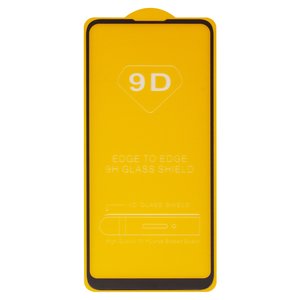 Захисне скло для Samsung A115 Galaxy A11, M115 Galaxy M11, сумісне з чохлом, Full Glue, без упаковки , чорний