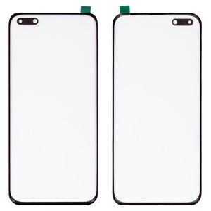 Скло корпуса G+OCA PRO для Huawei P40 Pro, P40 Pro Plus, з ОСА плівкою, чорне