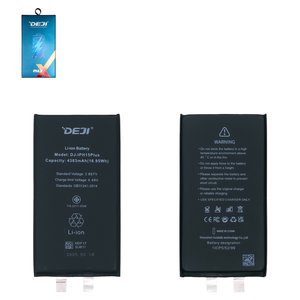 Акумулятор Deji для Apple iPhone 15 Plus, Li ion, 3,867 B, 4383 мАг, без контролера