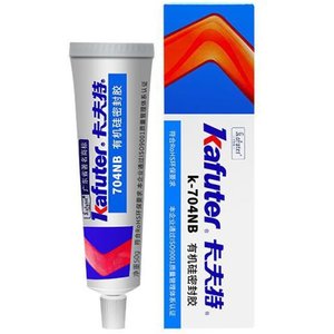 Клей герметик Kafuter K 704NB, 50 г, черный, густой