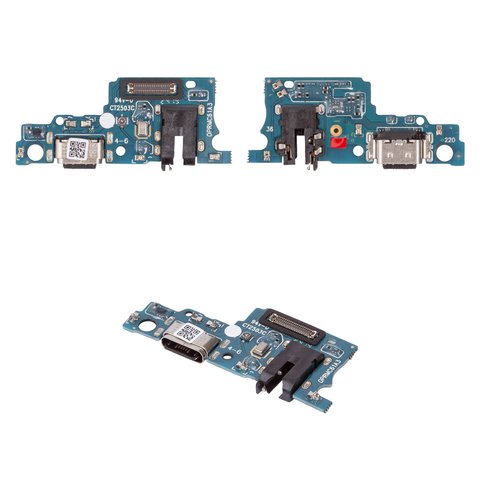 Шлейф для Realme C61, коннектора зарядки, с компонентами, Original PRC , плата зарядки