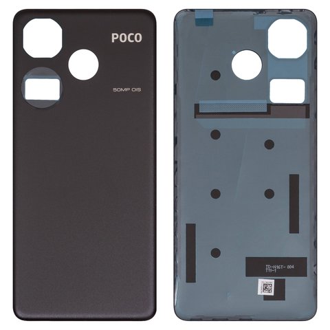 Задня панель корпуса для Xiaomi Poco F6, чорна, black