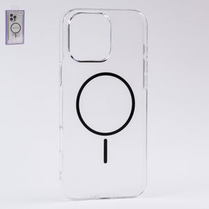 Чохол Fully PC MagSafe для iPhone 16 Pro Max, прозорий, безбарвний, магнітний, пластик