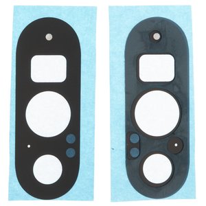 Стекло камеры для Google Pixel 9 Pro XL, черное, без рамки