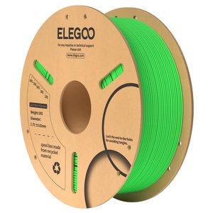 Филамент для 3D принтера ELEGOO PLA Neon Green, 1 кг