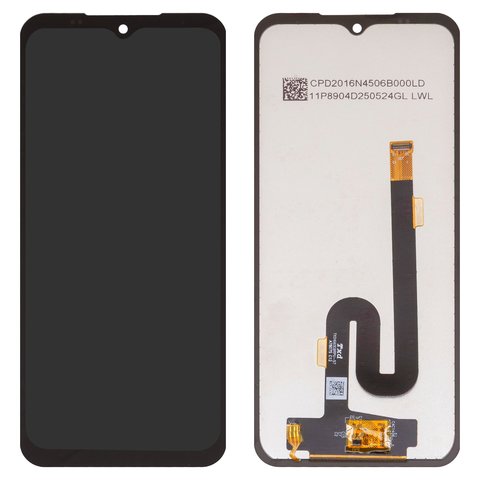 Дисплей для Ulefone Armor 21, черный, без рамки, High Copy