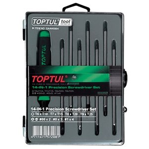 Набір викруток 14 в 1 TOPTUL GAAW0804