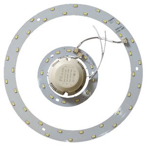 Juego de piezas para armar lámpara LED de 24 W (luz blanca natural, redondo, 4000-4500 K) Juego de piezas para armar lámpara LED de 24 W (luz blanca natural, redondo, 4000-4500 K)